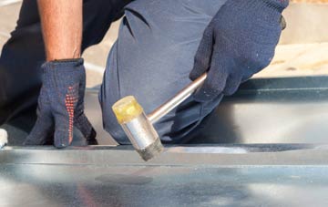 Spaxton metal flat roofing repairs